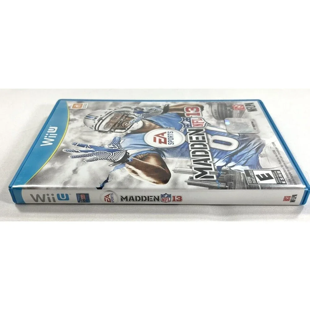 Madden NFL 13 Nintendo Wii U 2012  EA SPORTS Complete with Manual Tested